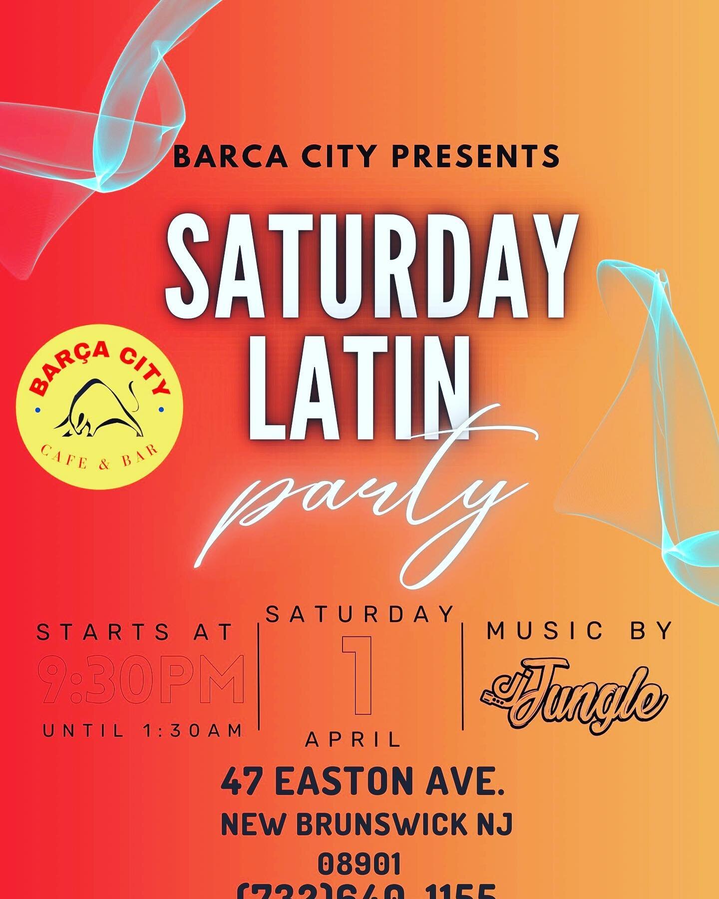 Latin Vibes this saturday!