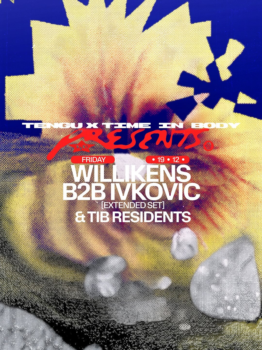 Tengu links with Time In Body to invite WILLIKENS &amp; IVKOVIC for an extended set next month 👺

Early bird tickets are live - link in our bio 🔗

See you in the dance!

@lena_willikens 
@vladimir_ivkovic 
@timeinbody