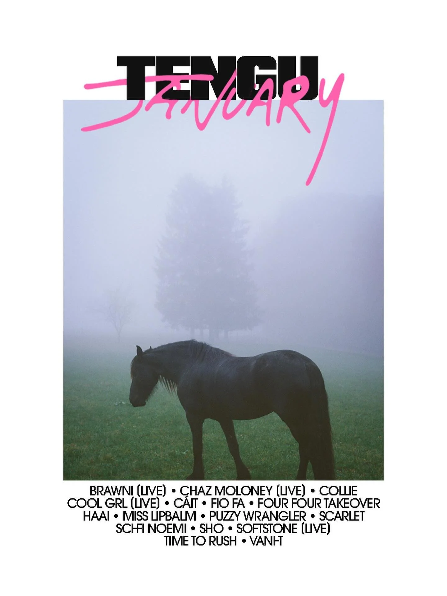 Entering into the year of the horse with our January listing ❤️

Tickets to all events via the link in our bio 🔗

For our first monthly artwork of the year we showcase a beautiful image from Charlie Joe Doherty. Charlie is a lens based artist and fi