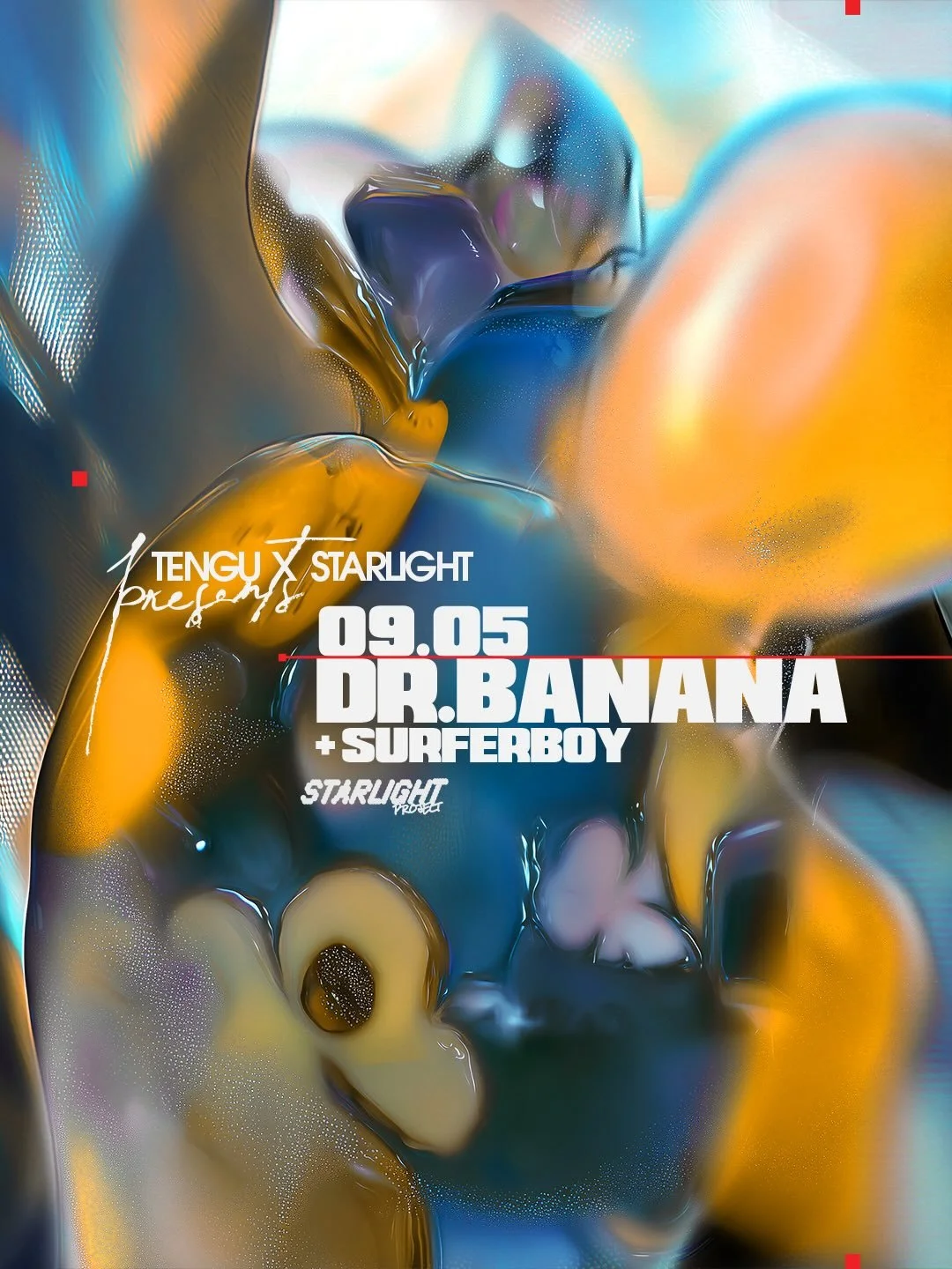 Tengu links up with Starlight Projects to invite Dr Banana to the booth! Rooted in UKG and known as one of dance music&rsquo;s most versatile selectors, we&rsquo;re excited to see where he takes things👺

Remaining early bird tickets live now - Link 