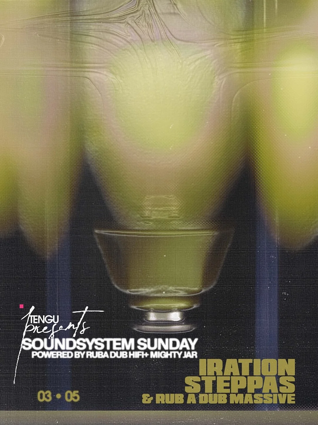 Tengu Presents: Sound System Sundays with Iration Steppas + Rub A Dub Massive - powered by Rub A Dub Hifi &amp; Mighty Jar👺

Second release tickets live now - Link in our bio 🔗

We invite Leeds based dub reggae crew Iration Steppas to Tengu. Known 