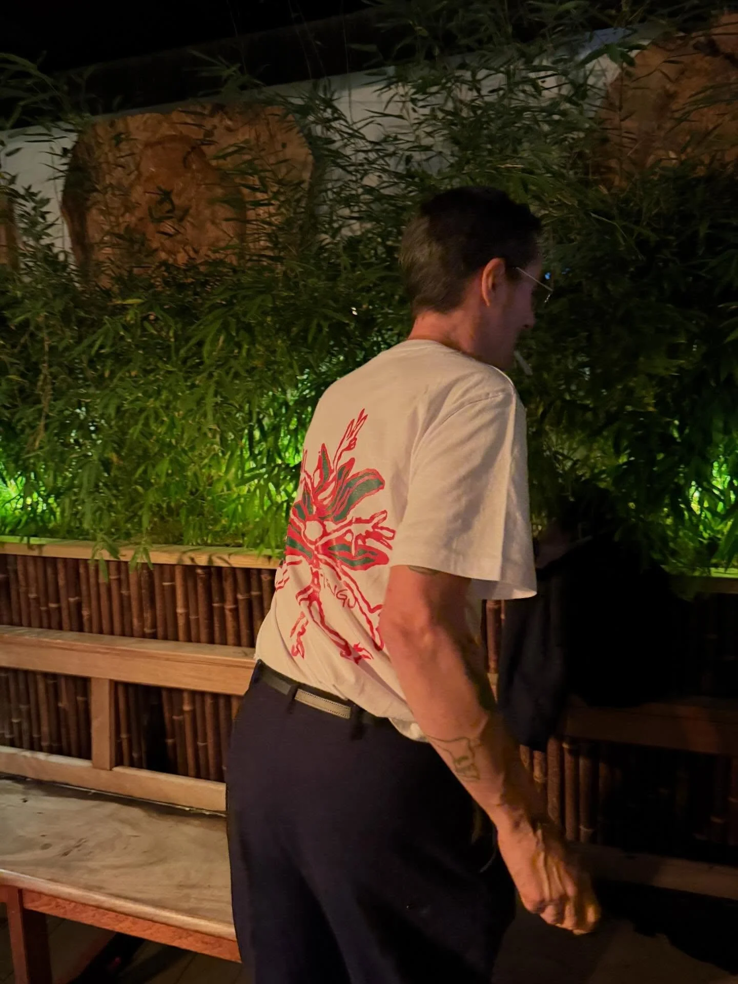 Our tees with some of our fave residents &amp; guests ❤️ 🪴 
Tengu See You In The Dance tees are almost sold out in certain sizes! 

You can pick one up over on our website via the Link Tree and can order for club pick up, pick up at yamamori sushi n