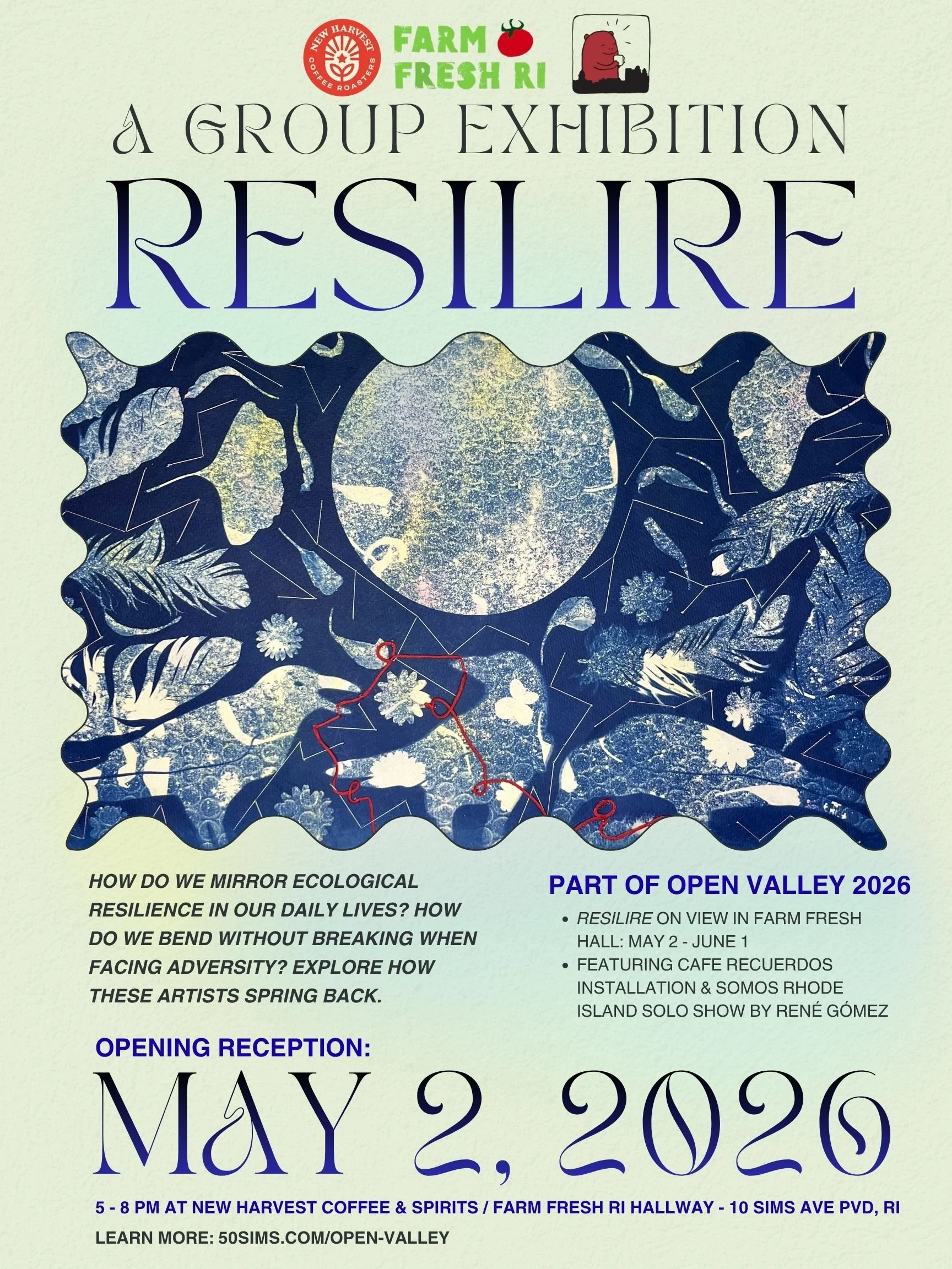 Resilire Opening Reception at New Harvest Coffee & Spirits  / Farm Fresh RI