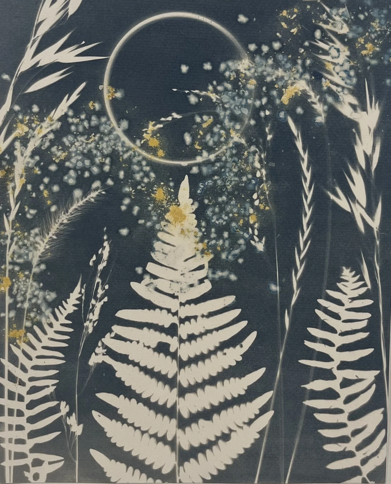 I Thought About It
8"x10"
Cyanotype