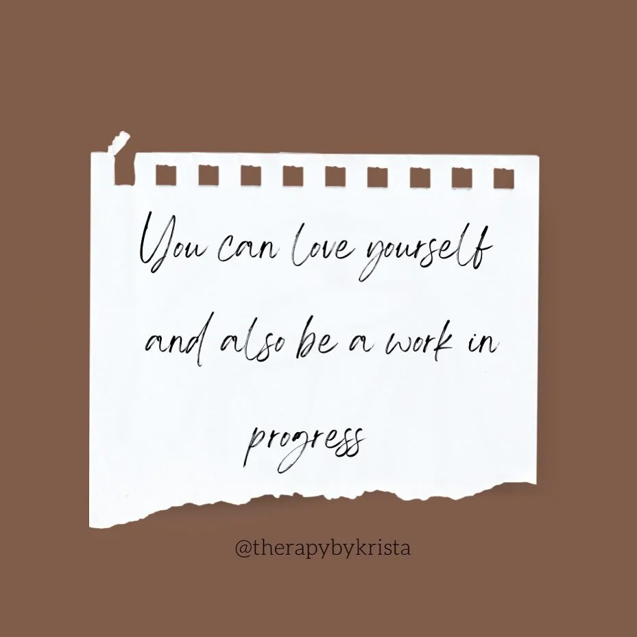Monday reminder: We can love ourselves in the process of our ✨becoming✨

#mentalhealthawareness #mentalhealthmatters #mentalhealth #therapy #therapistsofinstagram #selflove #selfcare #therapist #filipino #filipinotherapists #selfcompassion #immigrant