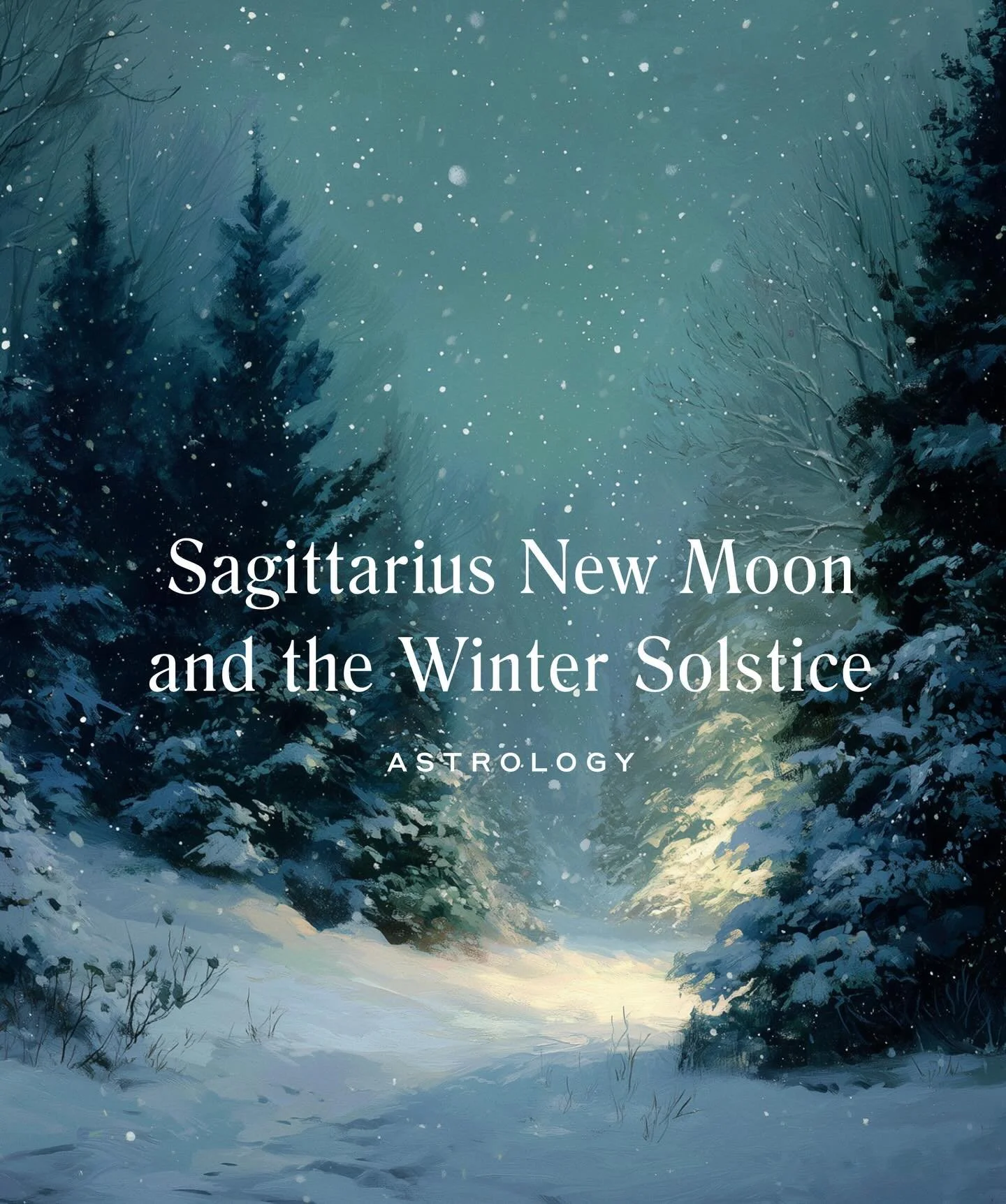 This year has been a lot, and as we move toward the final New Moon of 2025 and the Winter Solstice this weekend, a lot of us are feeling that quiet (or not so quiet) sense of something ending, changing or transforming that we can&rsquo;t quite wrap o