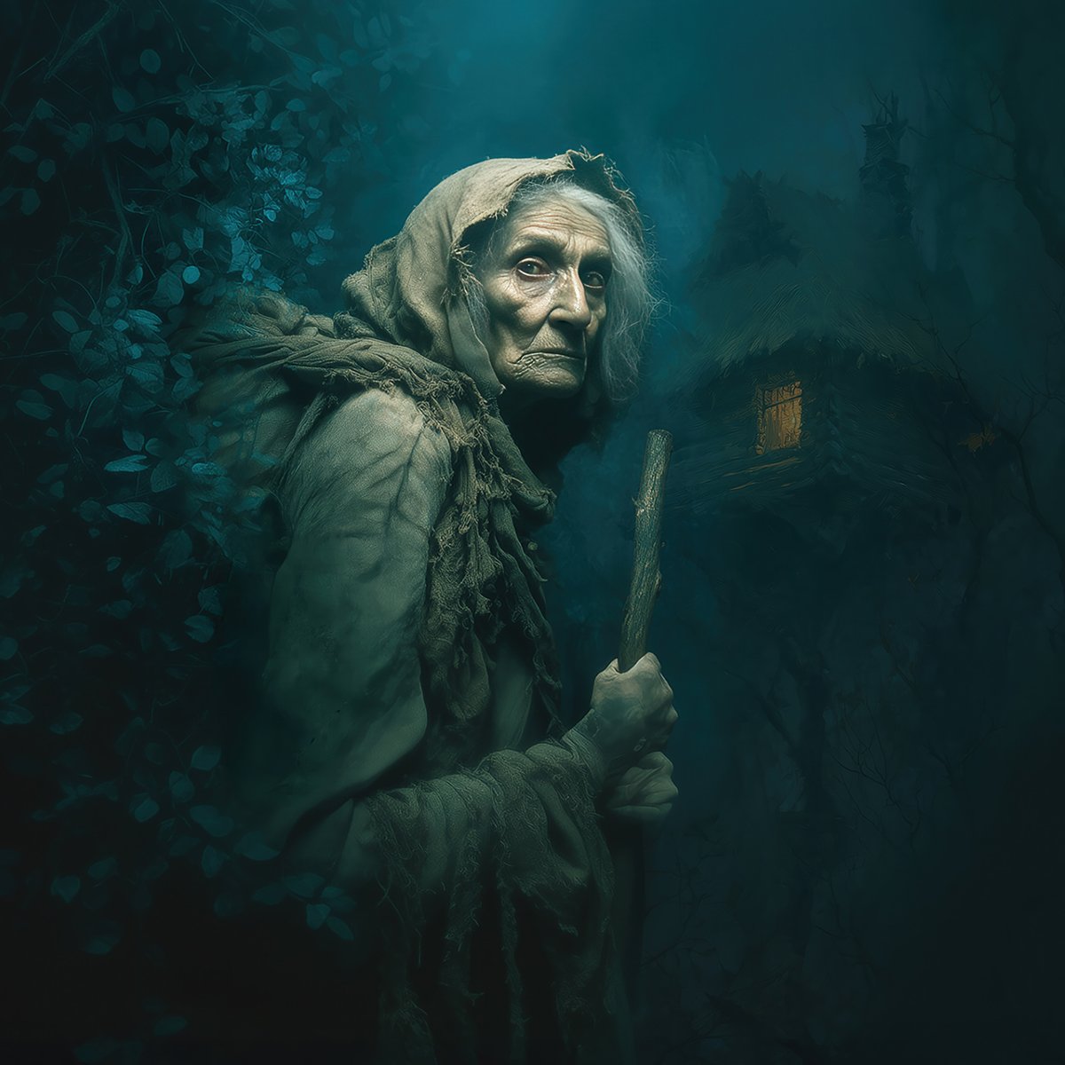 Baba Yaga Fine Art Print