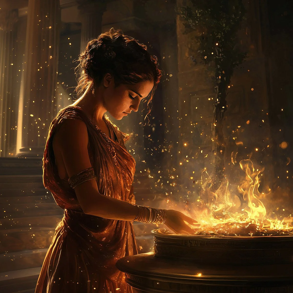 Hestia Fine Art Print