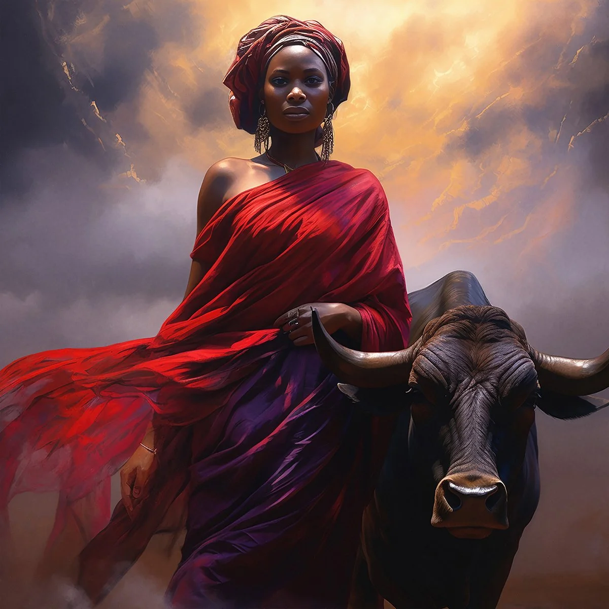 Oya the Guardian Fine Art Print