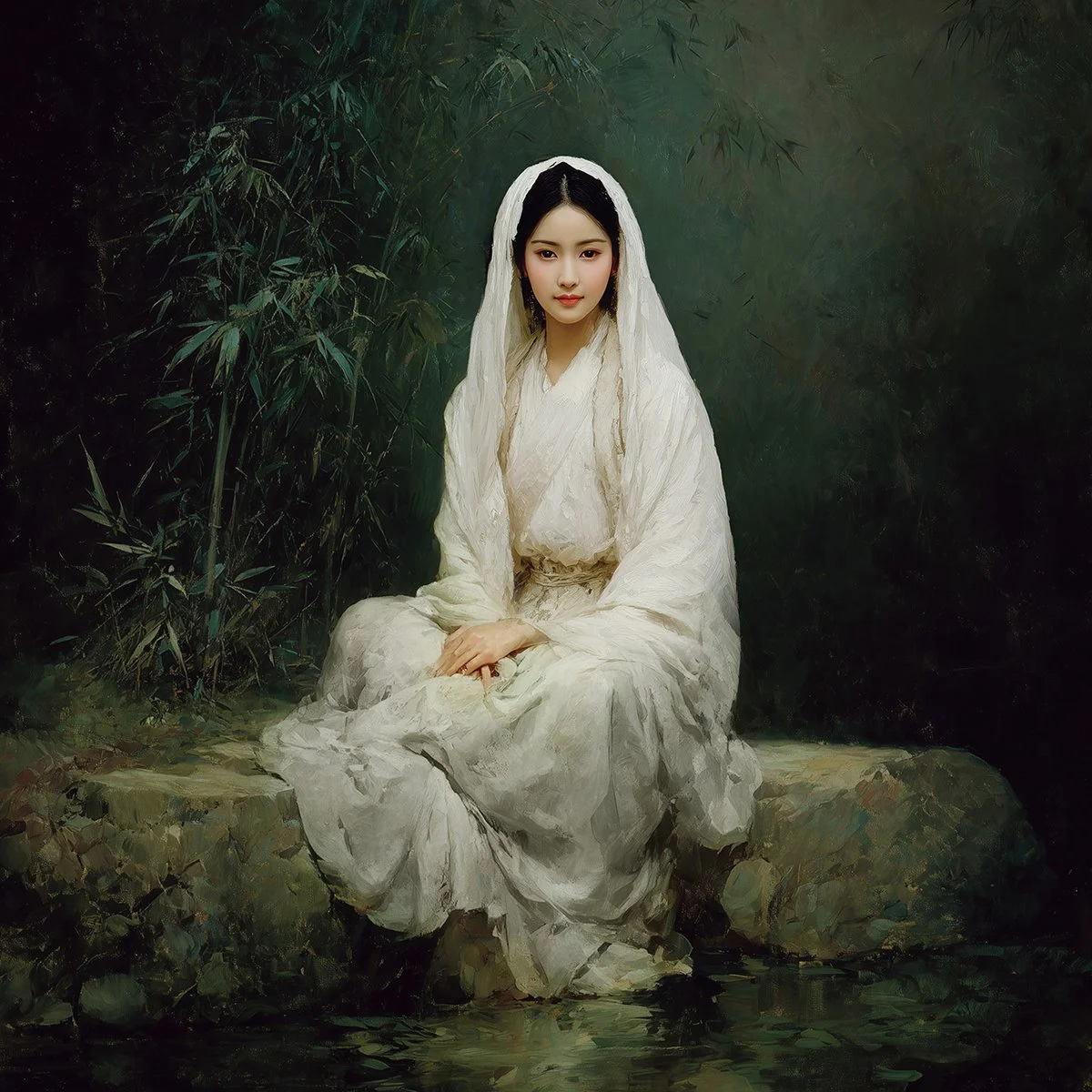 Guanyin Fine Art Print