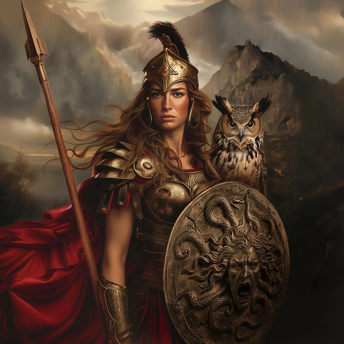 Athena Fine Art Print