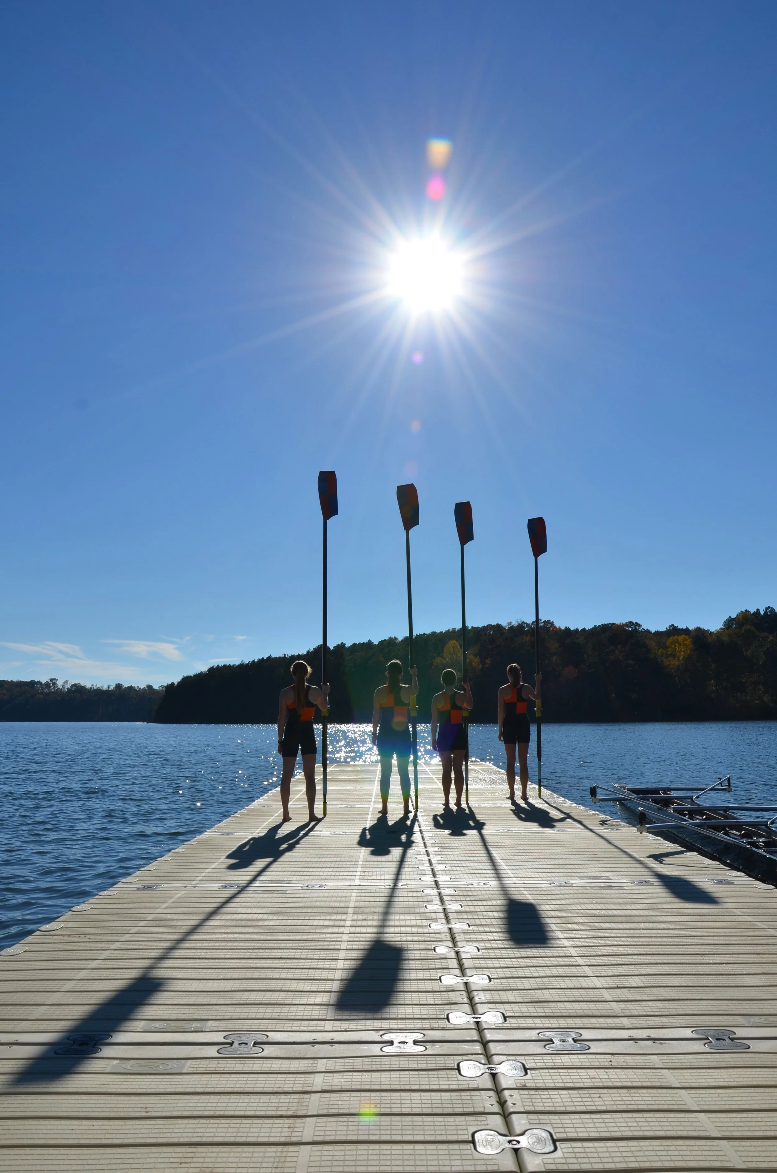 Rowing Dock — EZ Dock of Maine