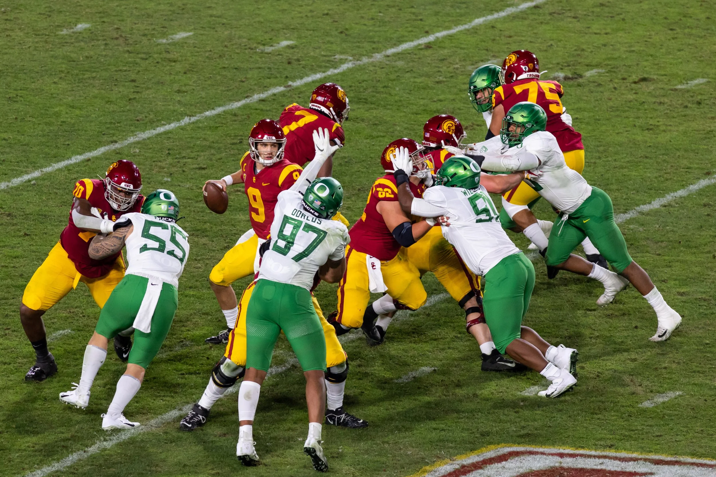 USC vs Oregon