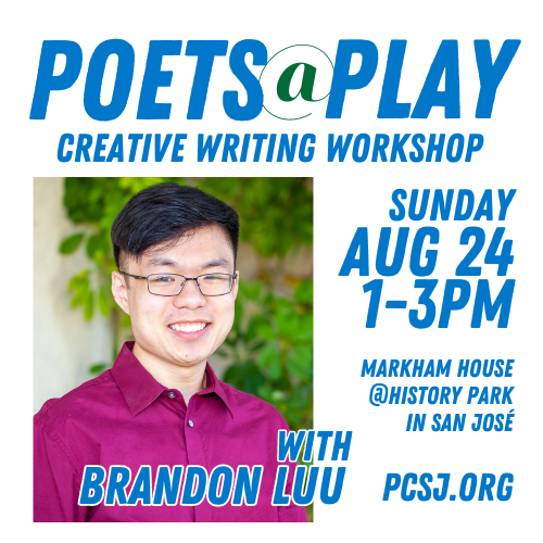 Poets@Play Creative Writing Workshop with Brandon Luu