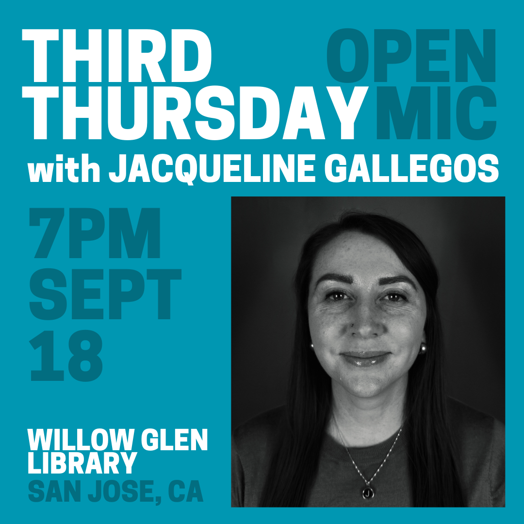 Third Thursday Open Mic featuring Jacqueline Gallegos