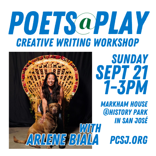 Poets@Play Creative Writing Workshop with Arlene Biala