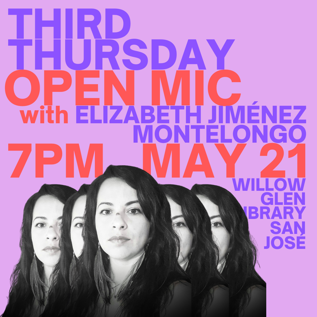 Third Thursday Open Mic featuring Elizabeth Jiménez Montelongo