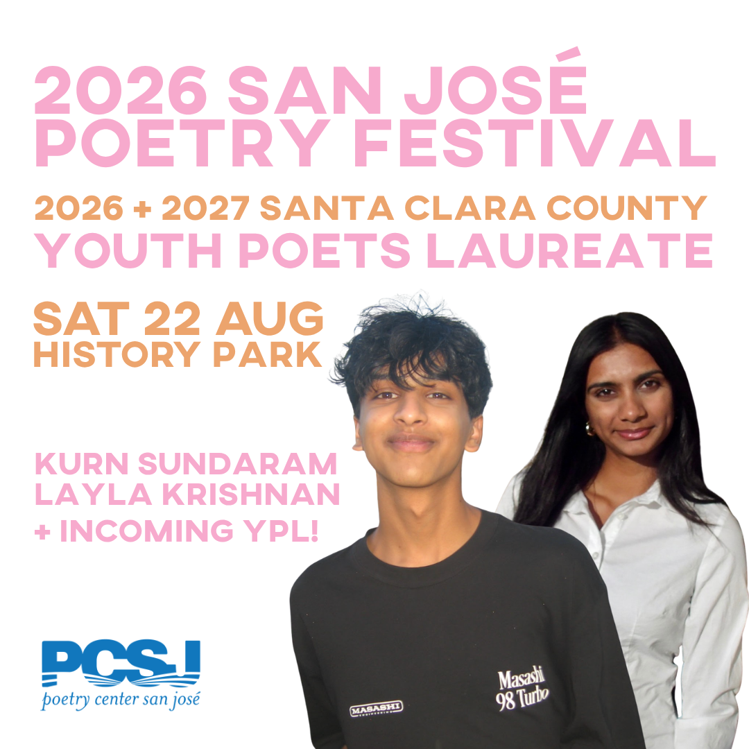 2026 San José Poetry Festival - SCC Youth Poet Laureate Commencement and Reading