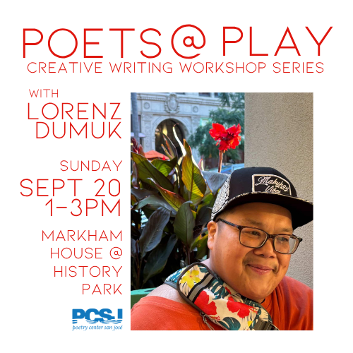Poets@Play Creative Writing Workshop with Lorenz Dumuk