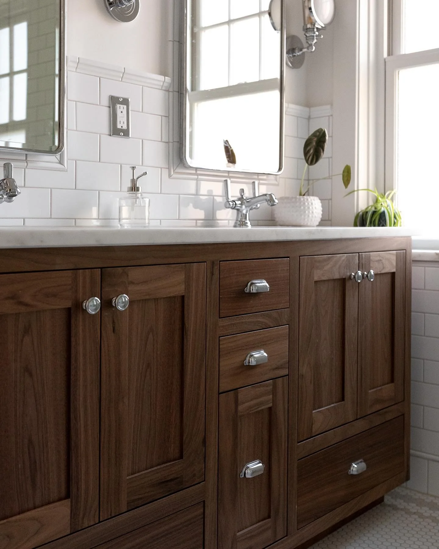 Designing a kids&rsquo; bathroom in a historic home means finding the perfect balance between period-appropriate details and modern functionality&mdash;and this space does just that.

We started with 1&rdquo; hex tile floors, complete with an intrica