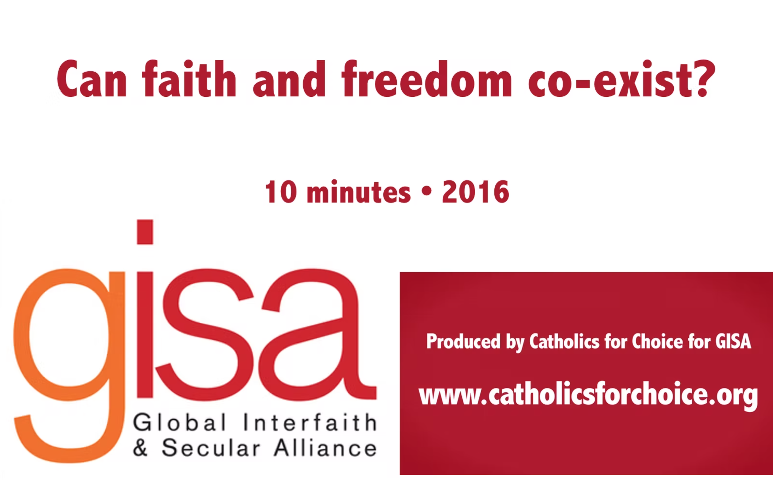Can Faith and Freedom Coexist?