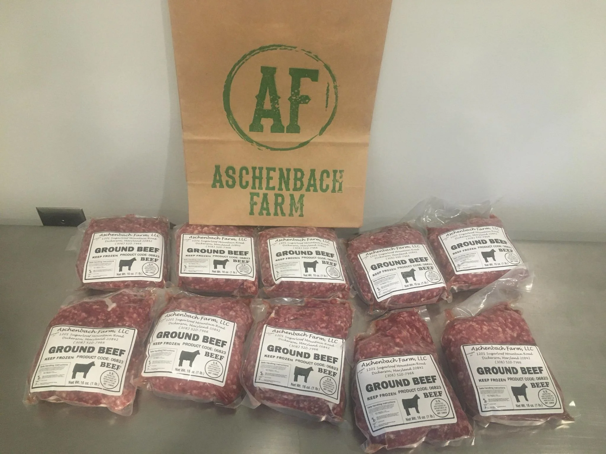 1 lb Ground Beef Package