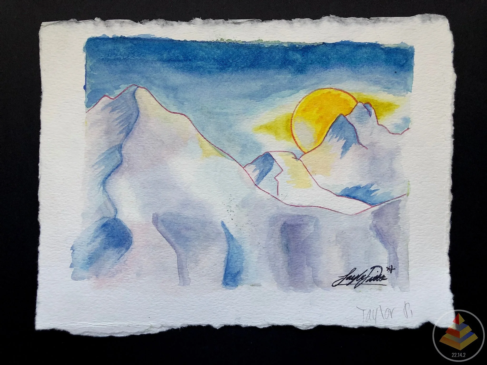 Good Morning • Pencil, Watercolor