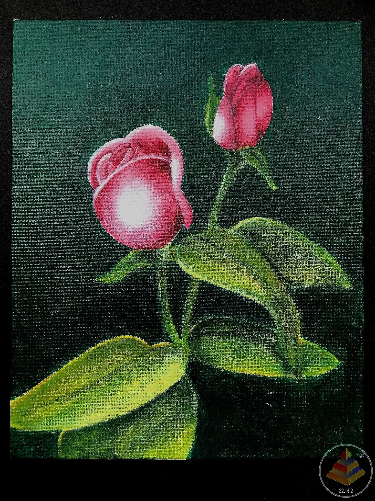 Seedlings Fully Grown • Acrylic Paint, Pencil