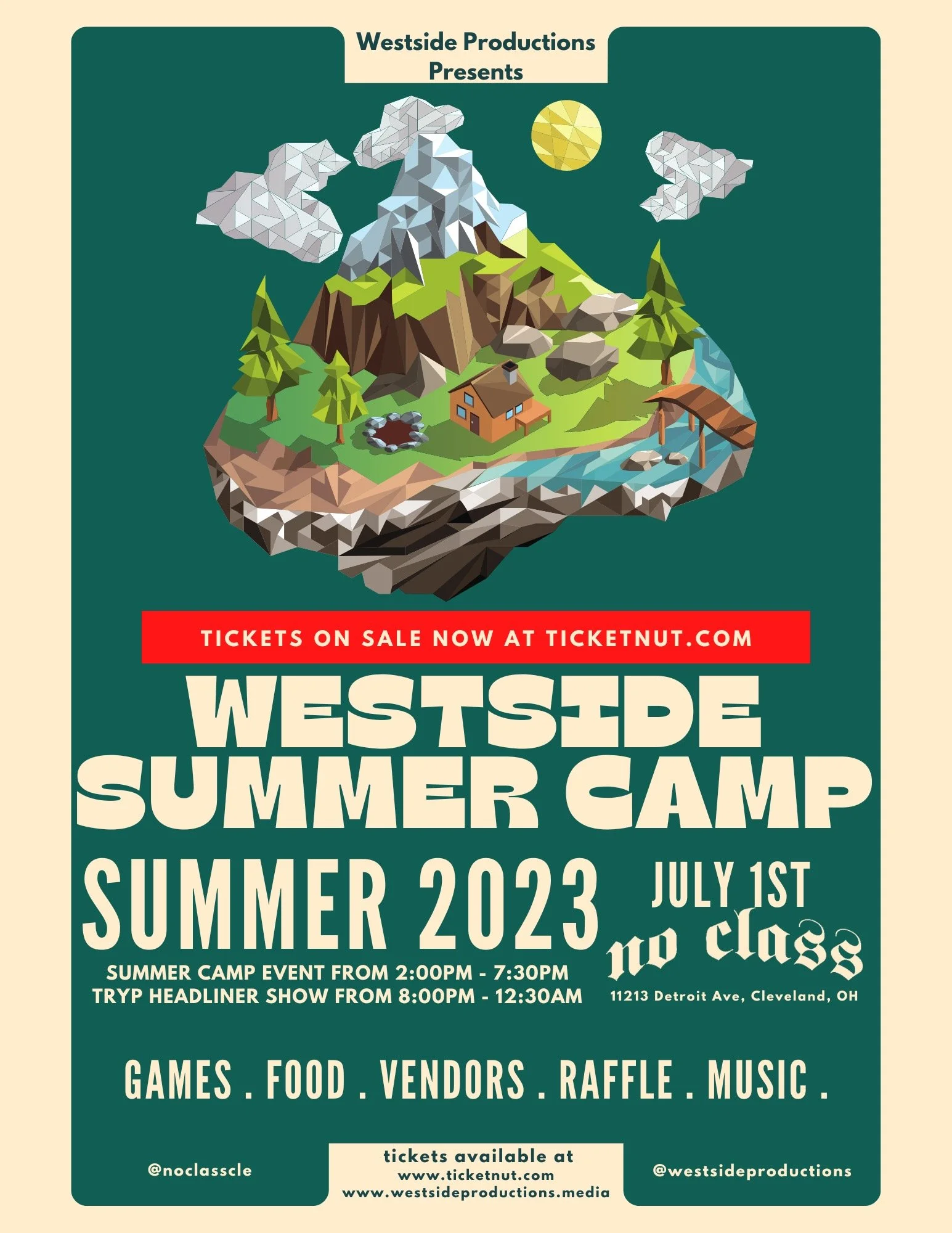 July 1st, 2023 at No Class [Cleveland, OH]