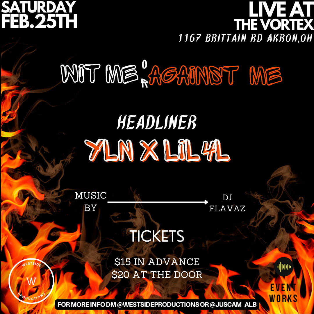 February 25th, 2023 at The Vortex [Akron, OH]