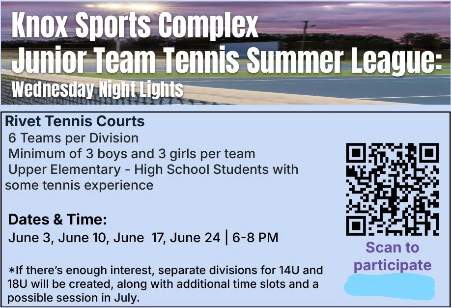 Summer 2026 Junior Team Tennis