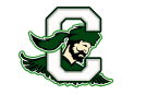 Green and white logo featuring a stylized pirate with a hat and beard.
