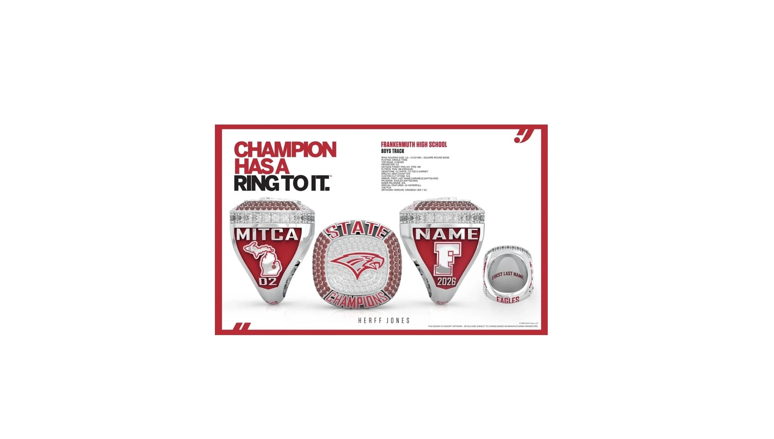 Champ Ring w/ Ring Box