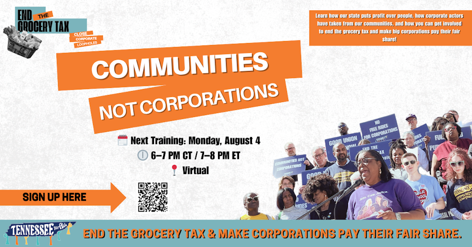 Communities Not Corporations Orientation