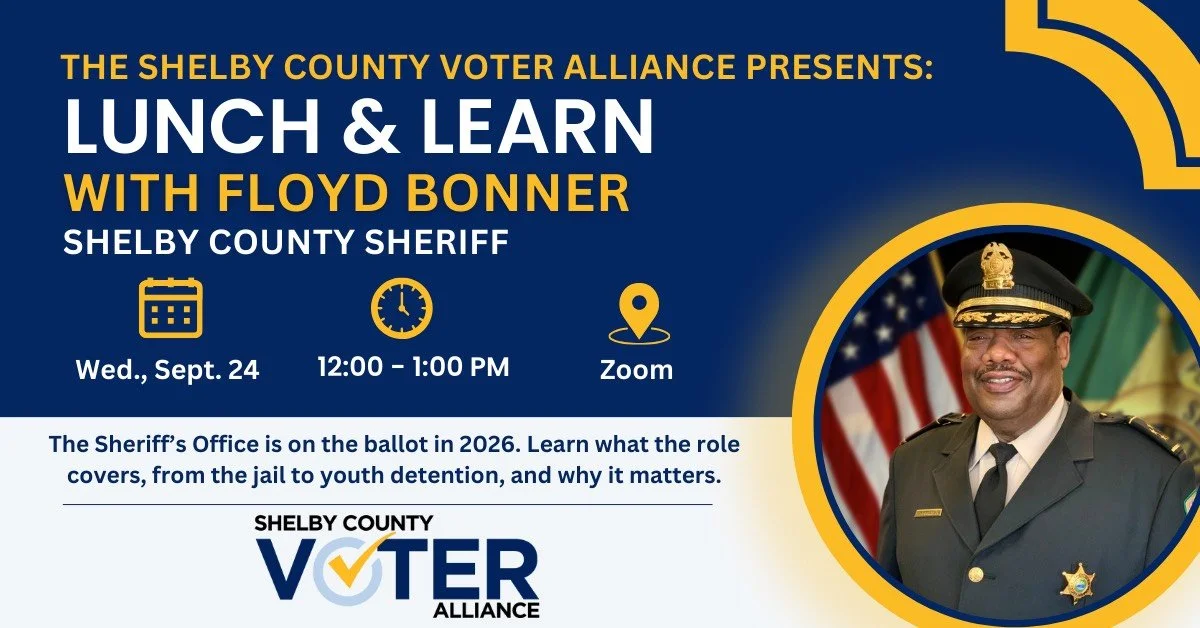 SCVA Lunch & Learn: A Conversation with the Shelby County Sheriff’s Office