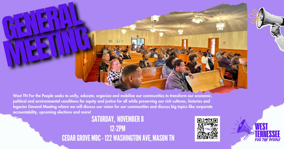 WEST TN FOR THE PEOPLE GENERAL MEETING