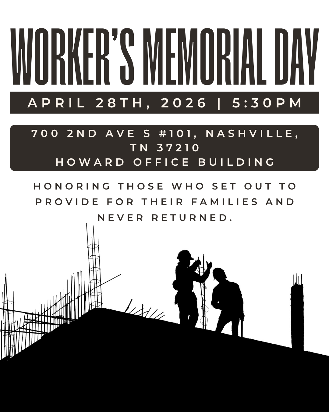 Nashville: Workers Memorial Day