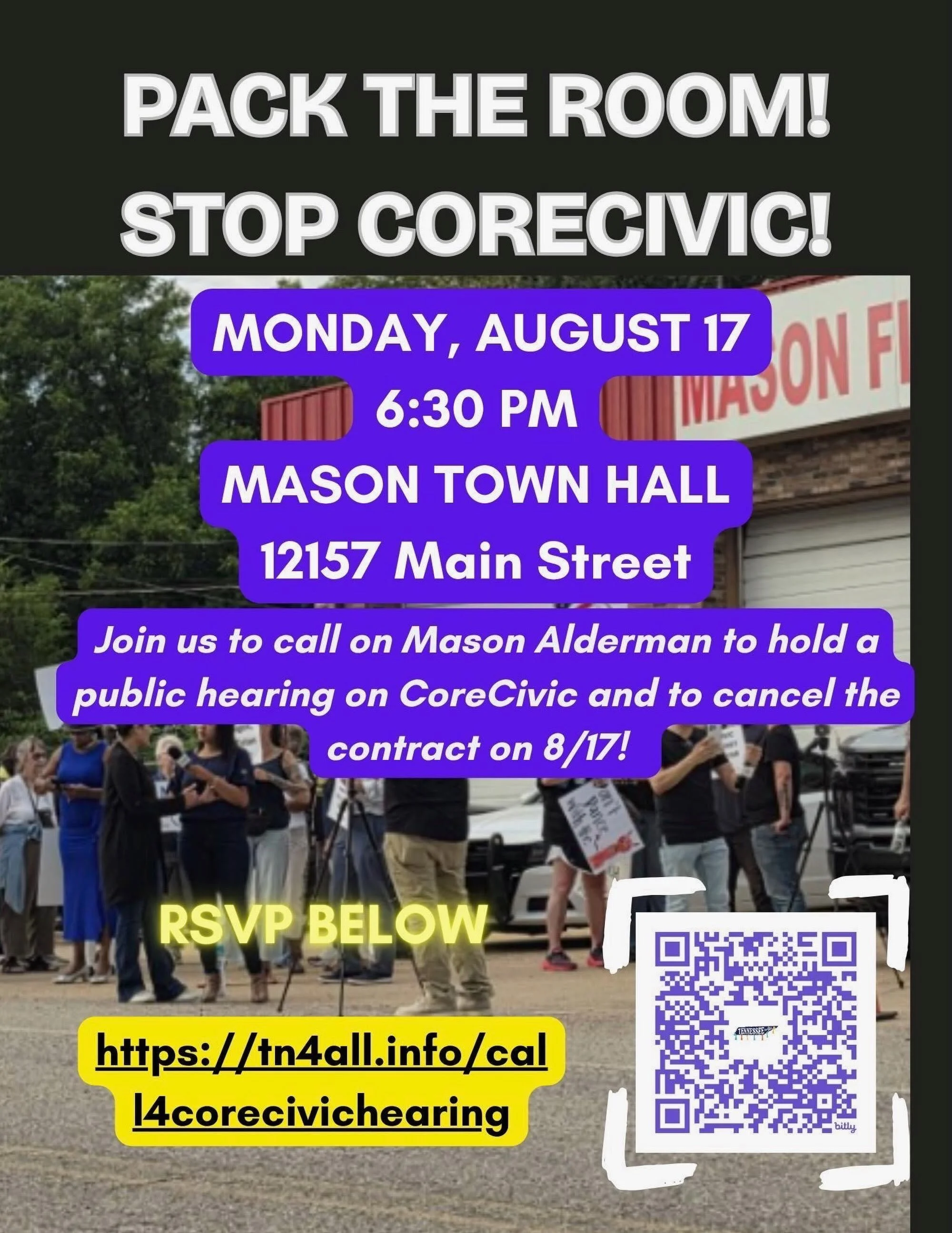 Mason: Pack The Room Stop Core Civic