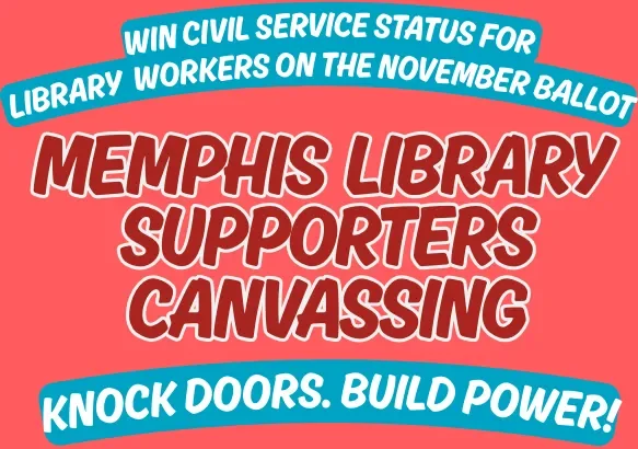Memphis: Memphis Library Supporters Canvass