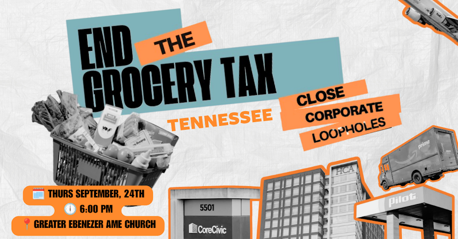 Clarksville Townhall on the Grocery Tax & Corporate Greed