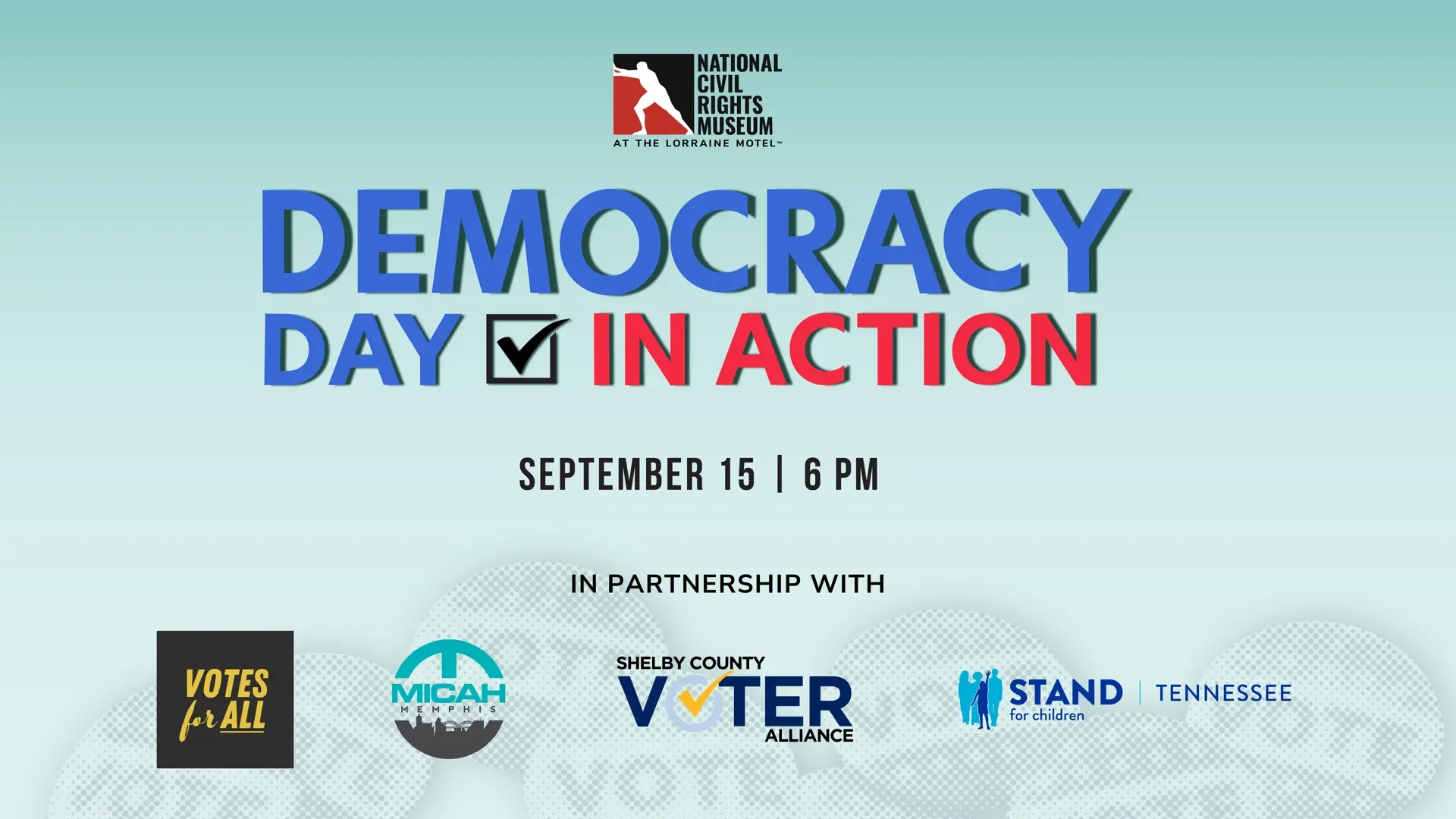 Memphis: Democracy Day in Action