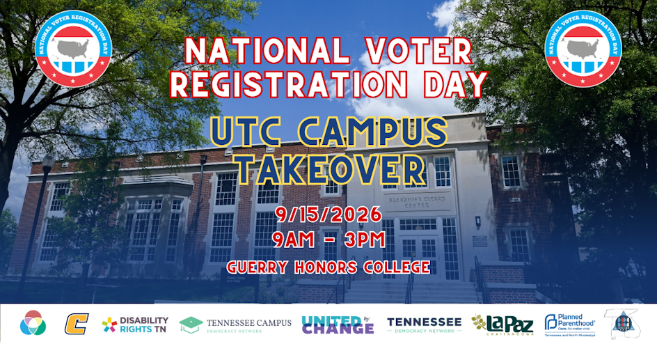 Chatt: National Voter Registration Day at UTC