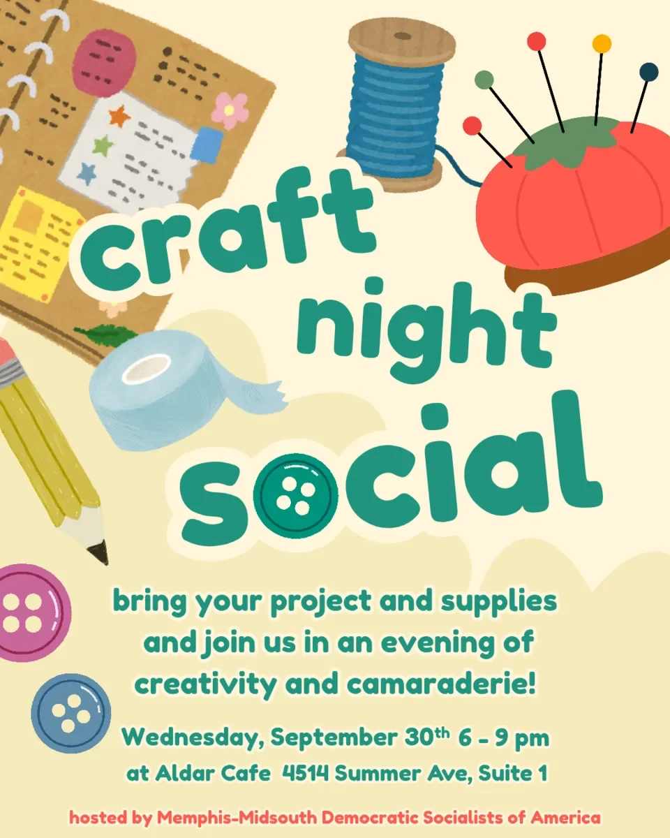 Memphis: MMDSA MAC Craft Night Social