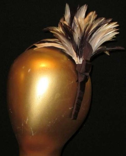 HS144 Brown and Beige Head Band
