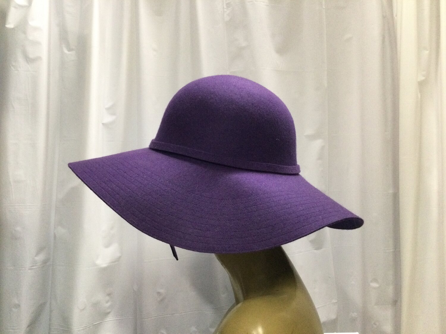 SS513 Purple floppy profile hat — Harlem's Heaven Hats SS513 Purple floppy profile hat — Harlem's Heaven Hats
