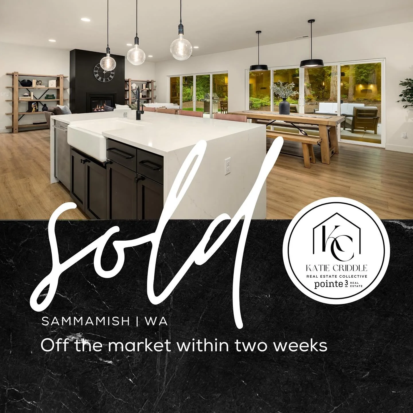 &ldquo;This gorgeous home is officially closed! After just two weeks on the market, we received two offers, the winning one was all cash and even waived inspection.

It&rsquo;s a great reminder that in today&rsquo;s market, thoughtful pricing really 