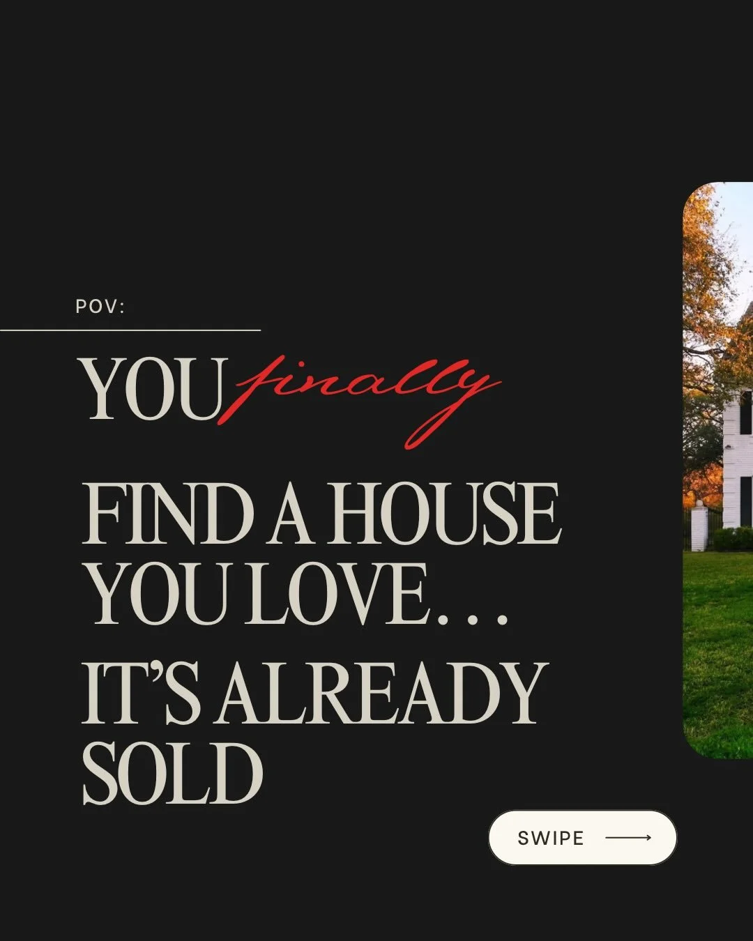 POV: You find a house you love&hellip; and it&rsquo;s already gone.

That usually isn&rsquo;t bad timing.
It&rsquo;s bad information.

Most home search apps show listings late, miss price drops, and prioritize ads over accuracy. That&rsquo;s why buye
