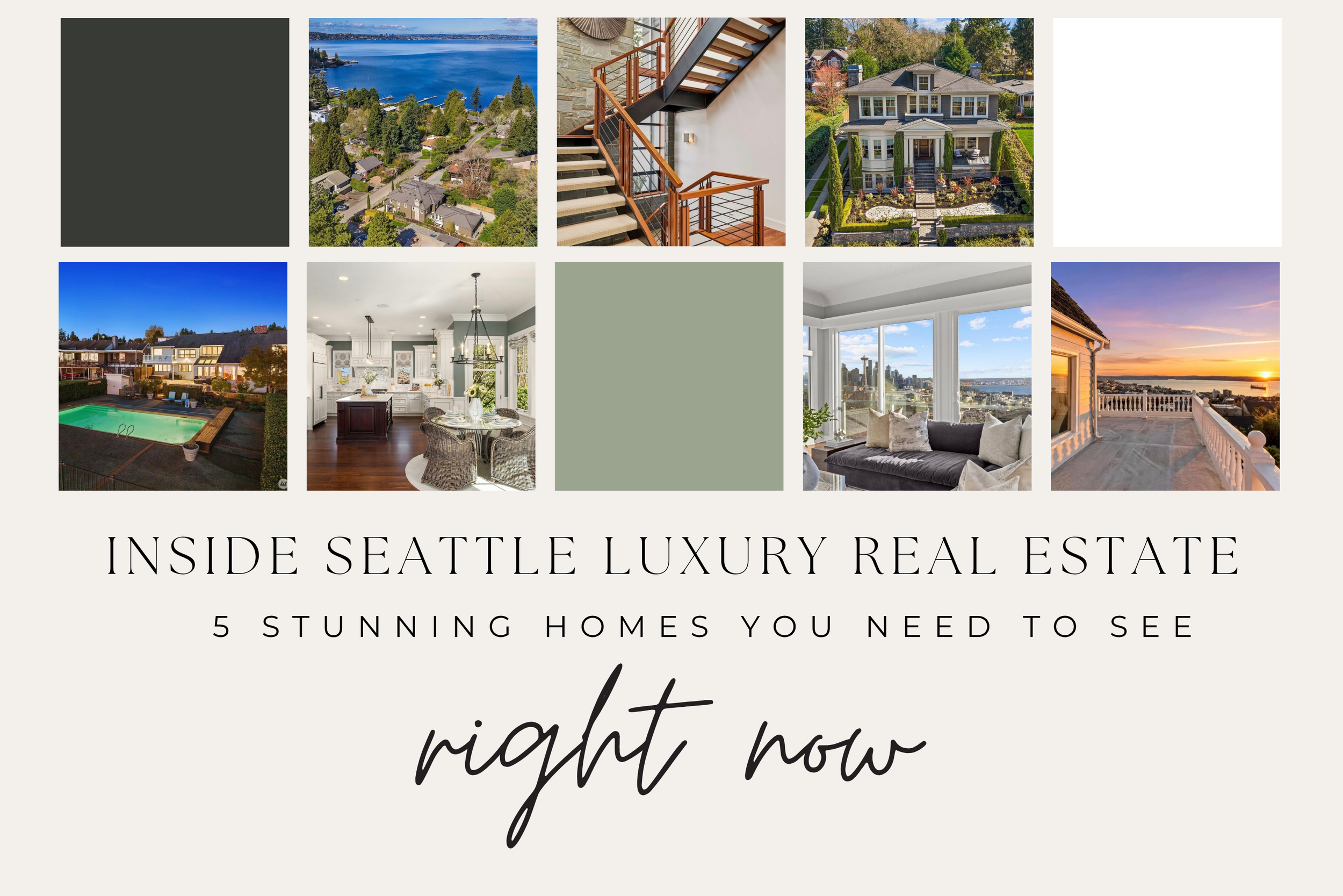 Inside Seattle Luxury Real Estate: 5 Stunning Homes You Need to See Right Now