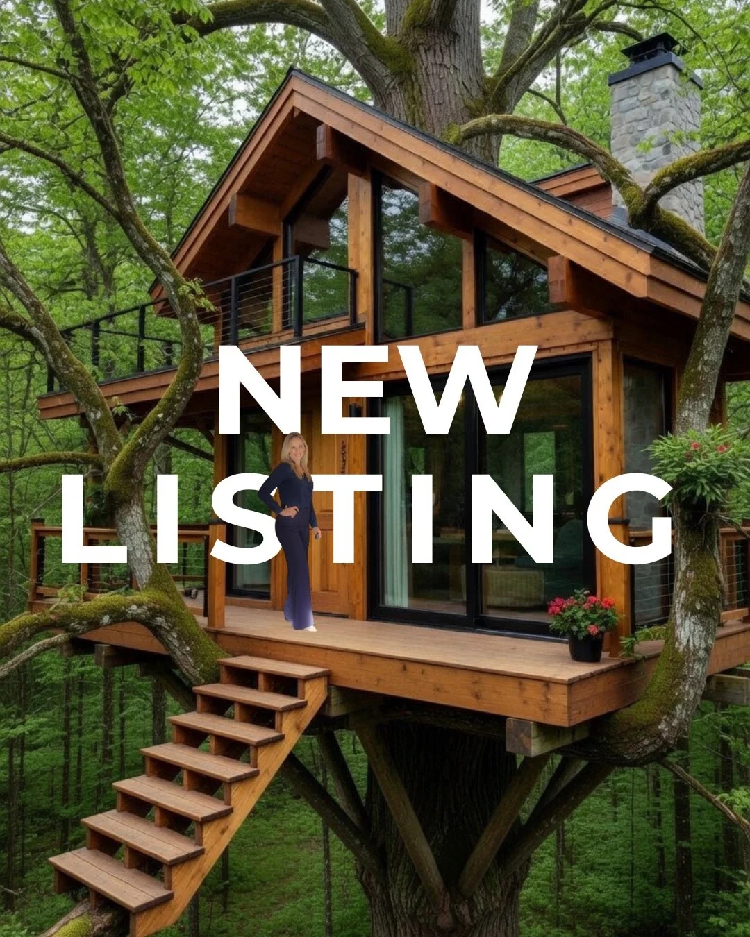 NEW LISTING 🌲✨
📍 14 Whispering Pine Perch, Maple Valley

Tucked high above the forest floor, this one-of-a-kind luxury treehouse was thoughtfully designed by a very exclusive local treehouse architect (think less HGTV, more Swiss Family Robinson me