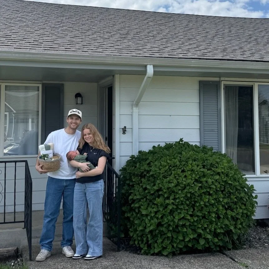 So thrilled for this amazing couple who just closed on their first home. The Sunday before we were supposed to close, I got a message that they were at the hospital because her water broke. The next morning, the baby came! We rearranged a mobile nota